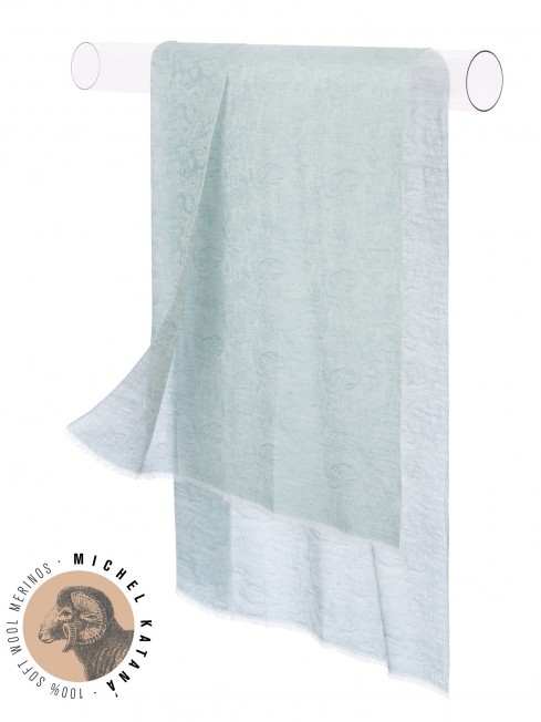 Палантин Унисекс JqT.W60_24DMW-8.14/TEAL